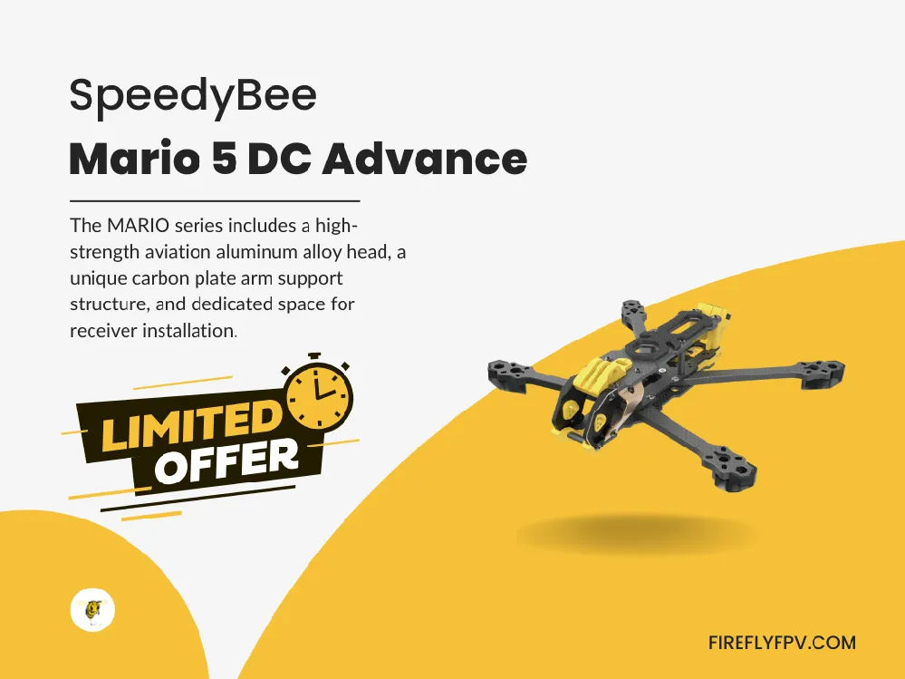 Speedy Bee Mario 5 DC Advanced Frame Kit - Discontinued image 1