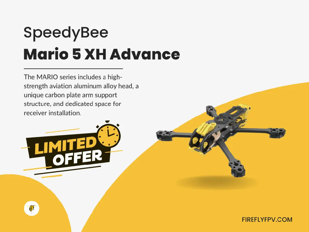 Speedy Bee Mario 5 XH Advanced Frame Kit - Discontinued image 1