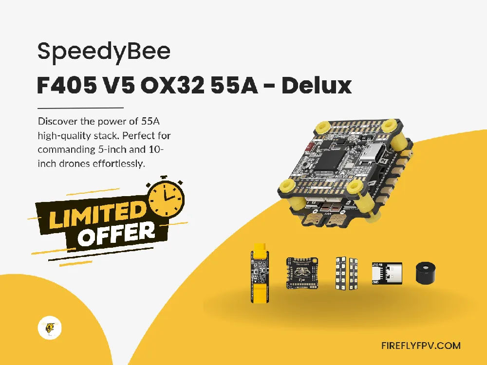 SpeedyBee F405 V5 OX32 55A 4in1 Stack - Deluxe Edition