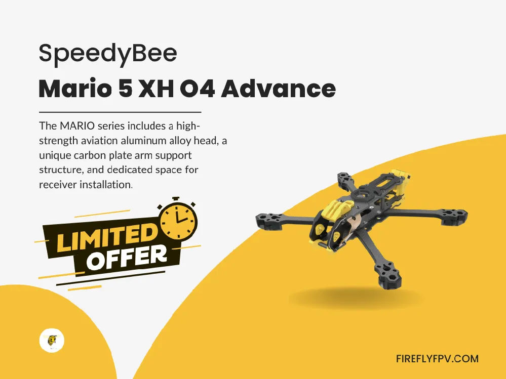 SpeedyBee Mario 5 XH O4 Advance Frame Kit