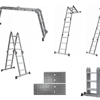 Drabina wielofunkcyjna z podestem
