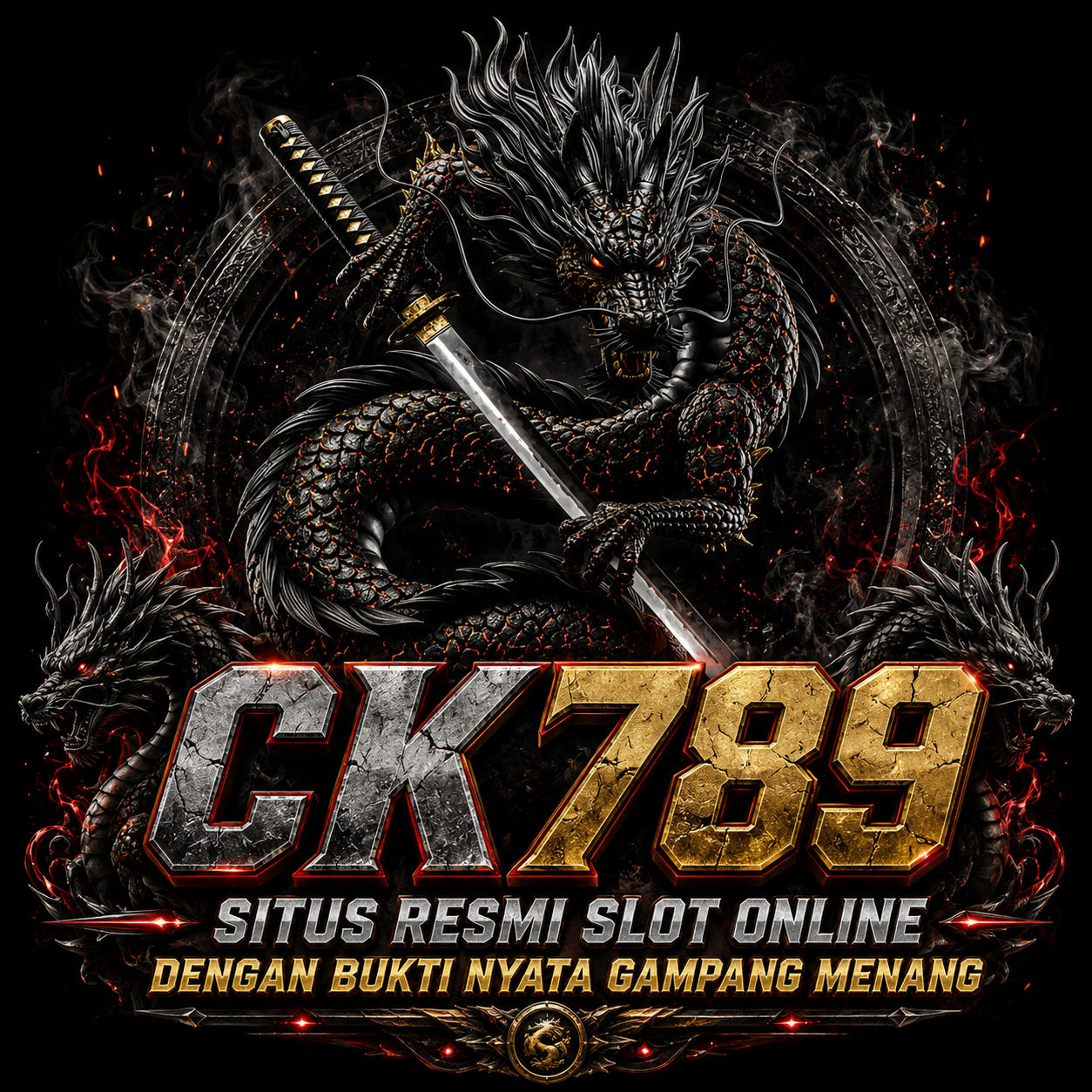 Tampilan utama aplikasi CK789 dengan akses permainan digital