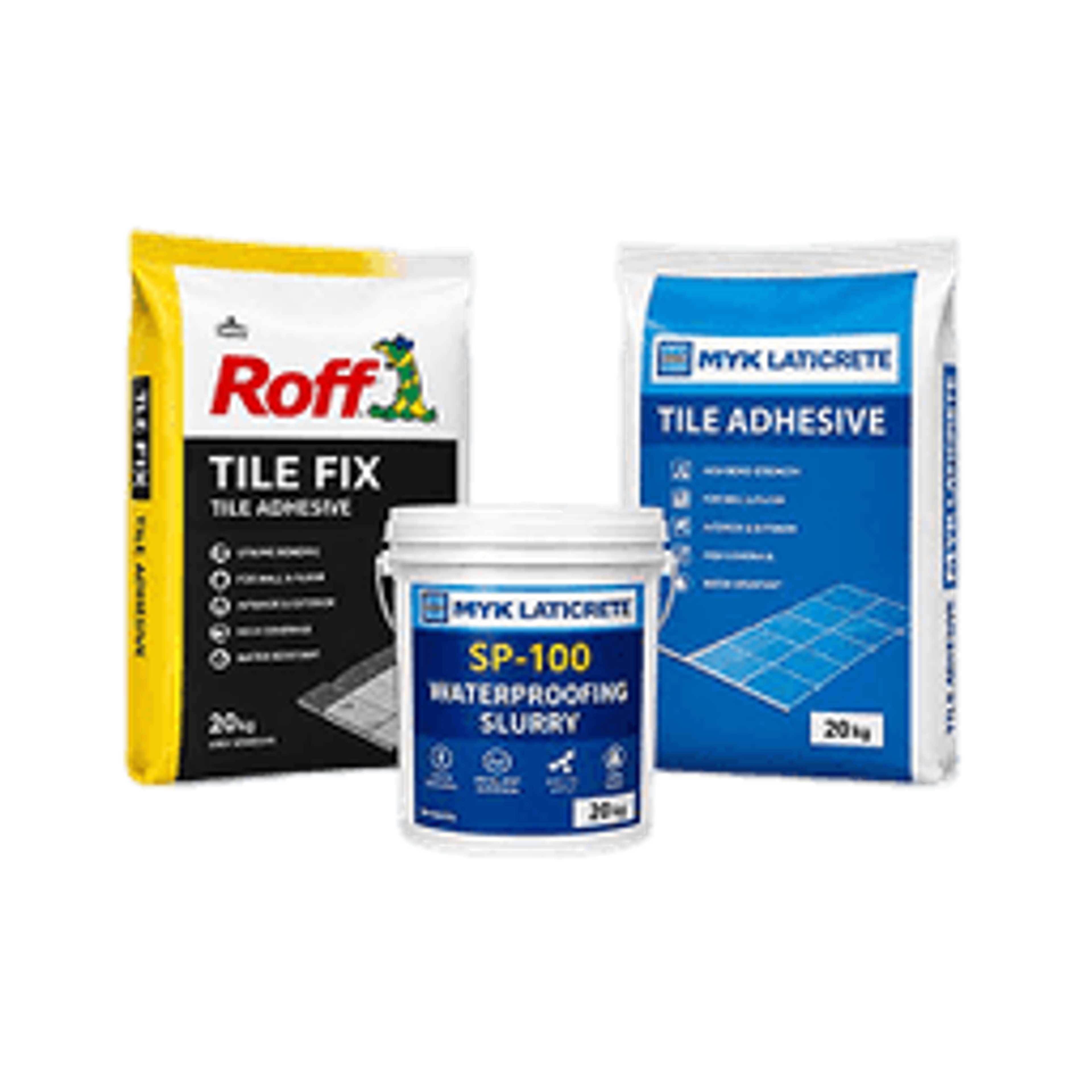 Tiling, Waterproofing & Cement