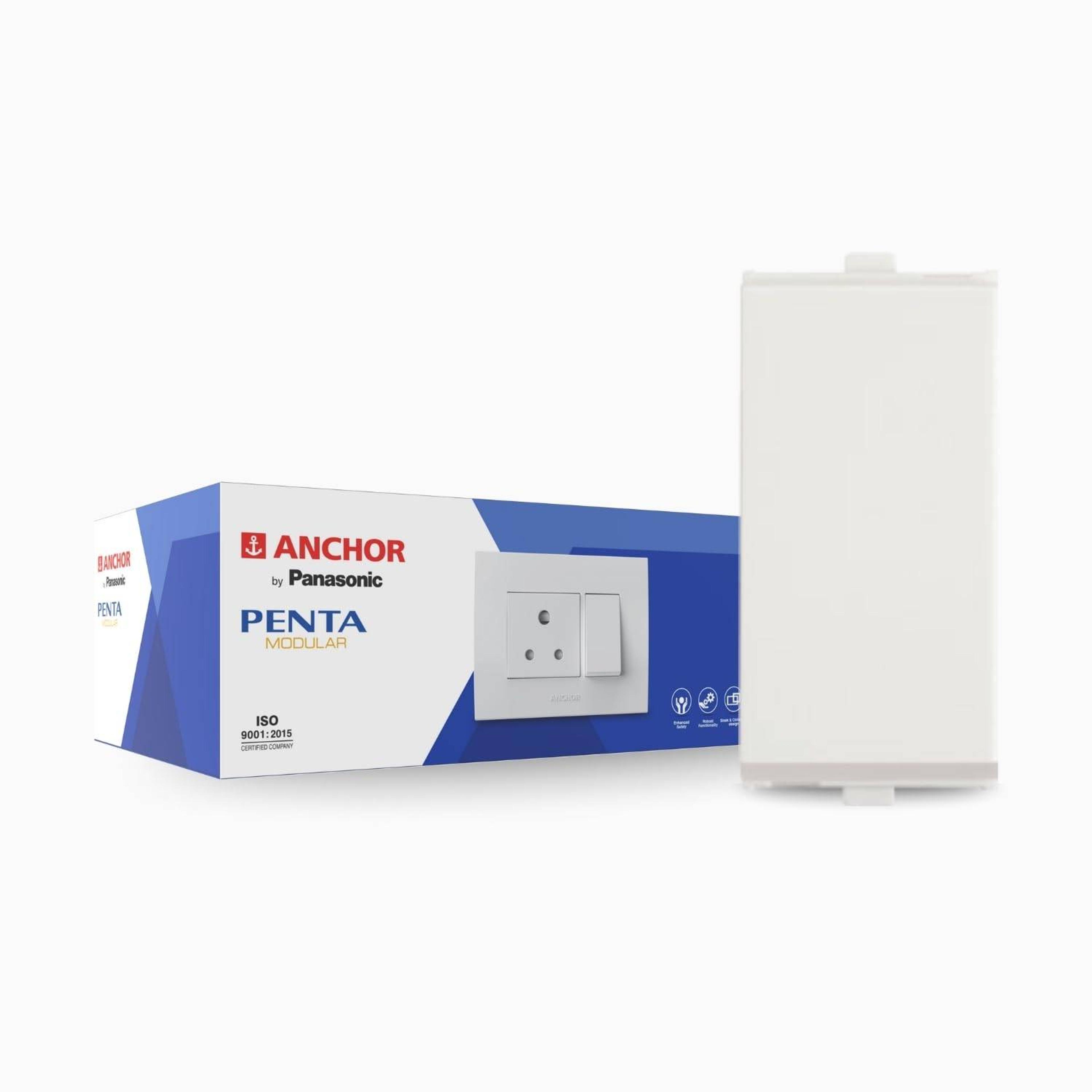Anchor by Panasonic Anchor Penta Modular 16AX 1M One Way Switch