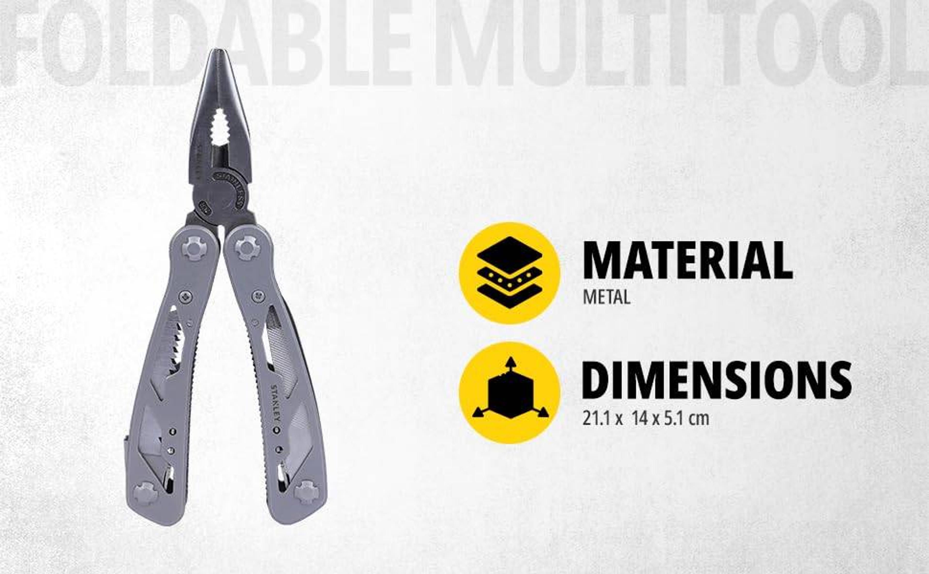 Stanley Tools Stanley 12-in-1 6 inch Multi-Tool Plier 1-84-519 - View 2