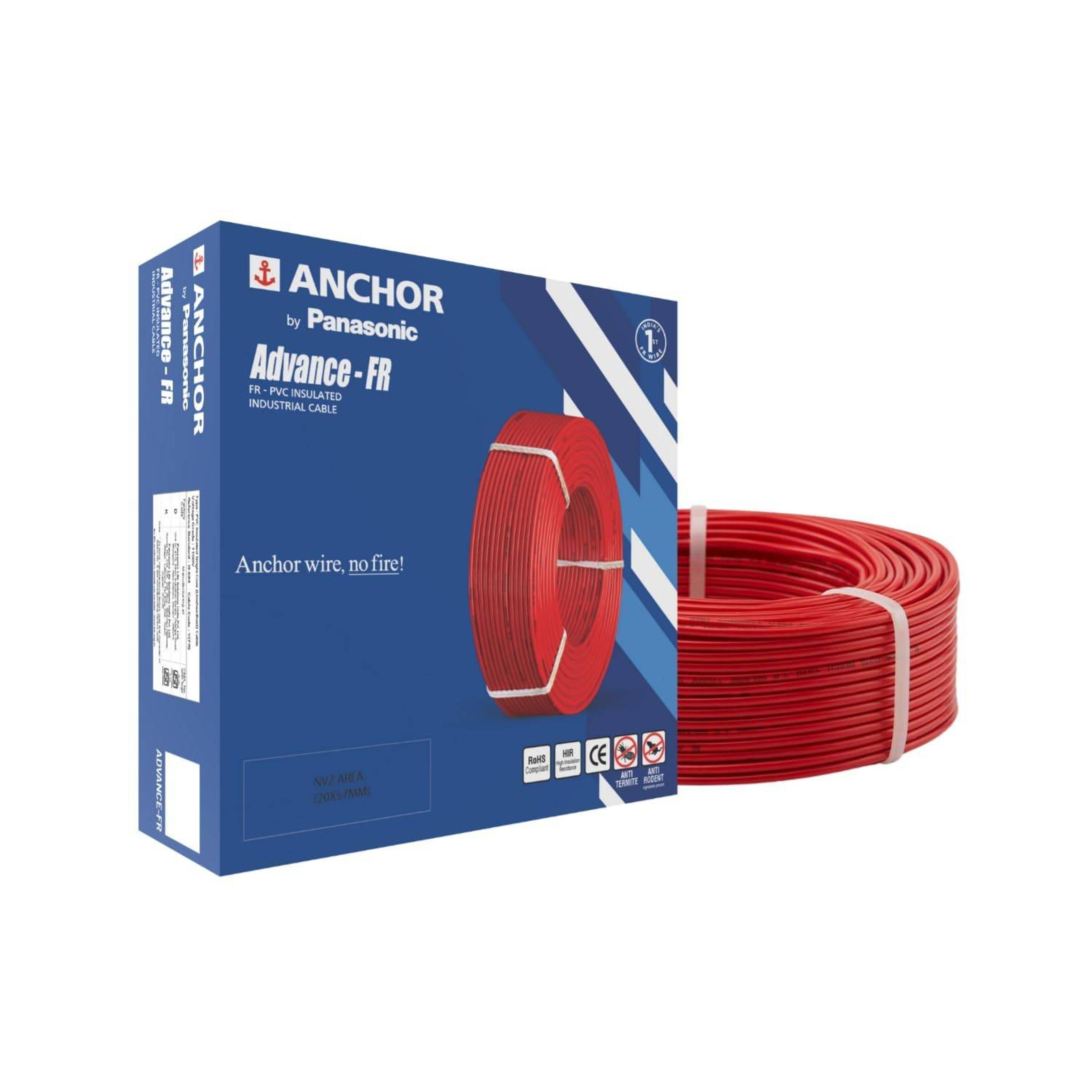 Anchor by Panasonic Advance FR Wire - Black | FR | PVC - View 81