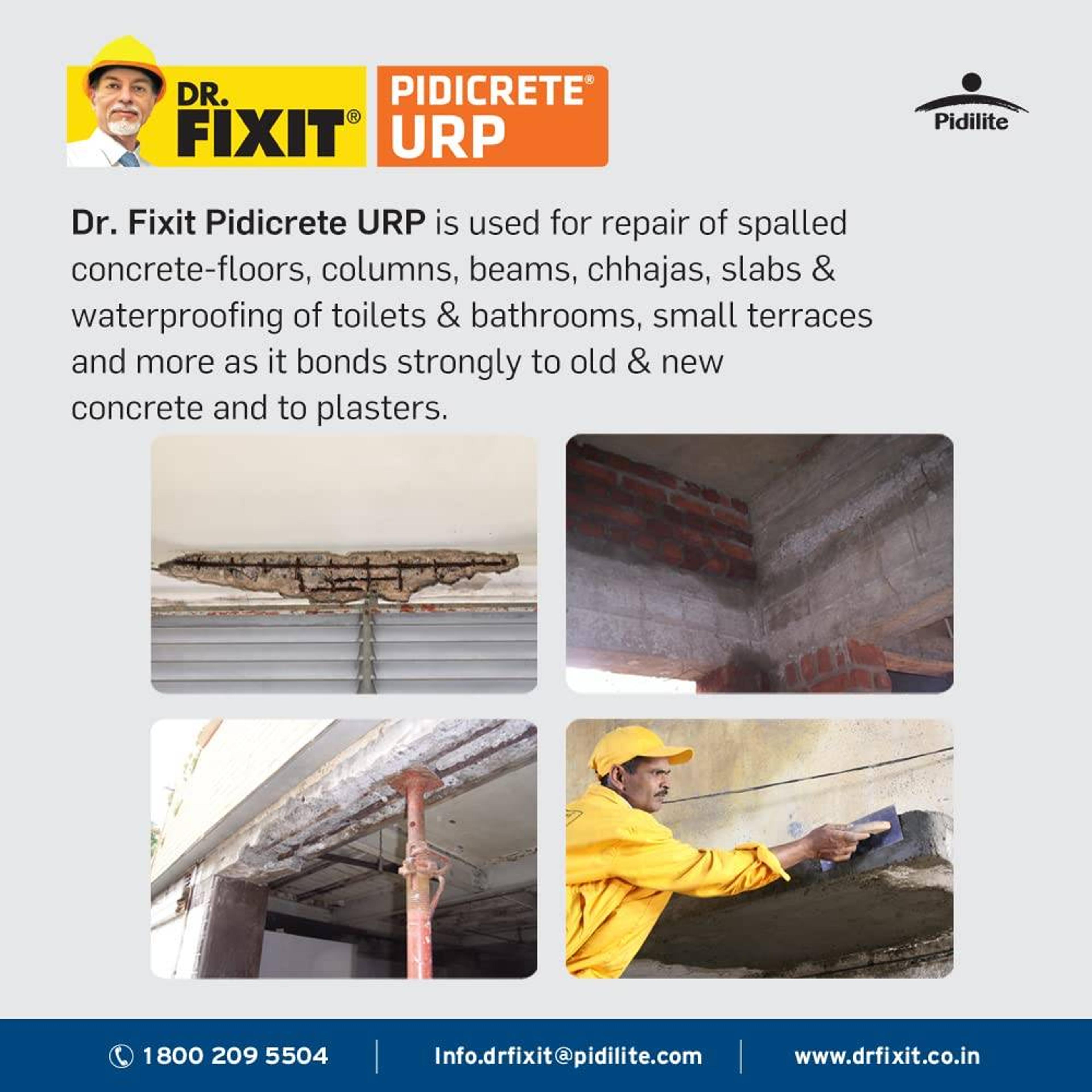 Dr.Fixit 301 SBR Latex Pidicrete URP SBR Latex - View 5