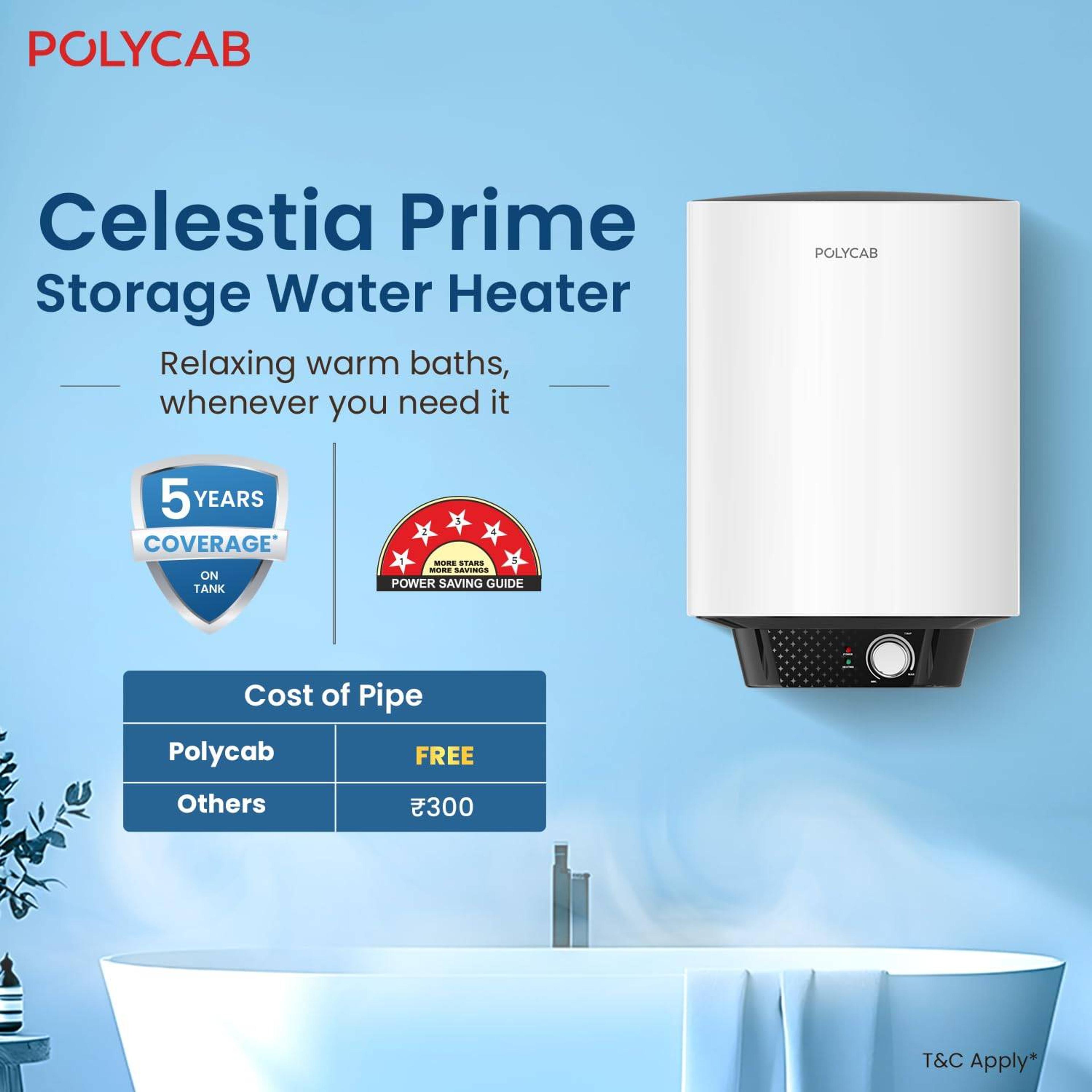 Polycab Celestia Prime Geyser - View 3
