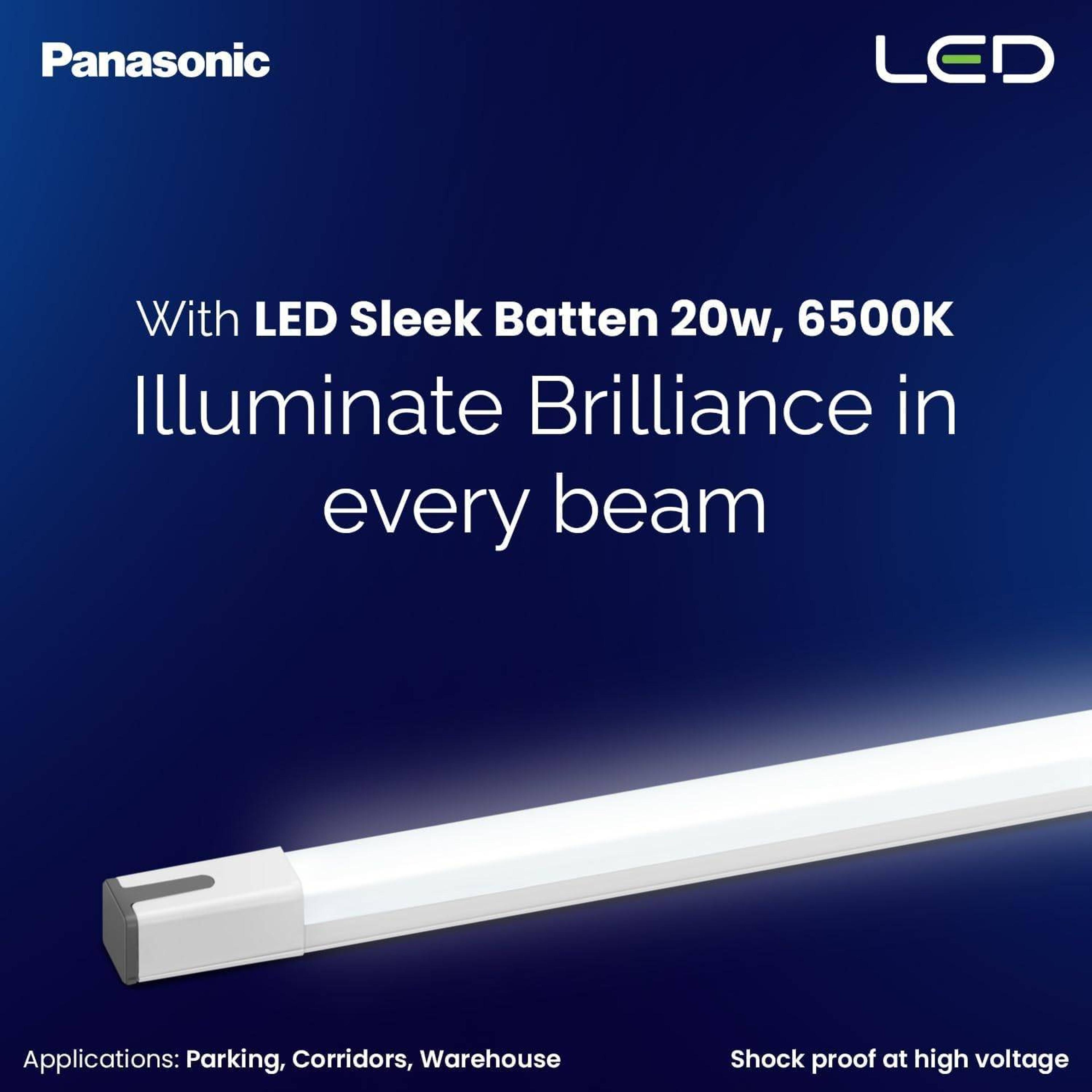 Panasonic 20W TheaLED Ace LED Batten - View 4