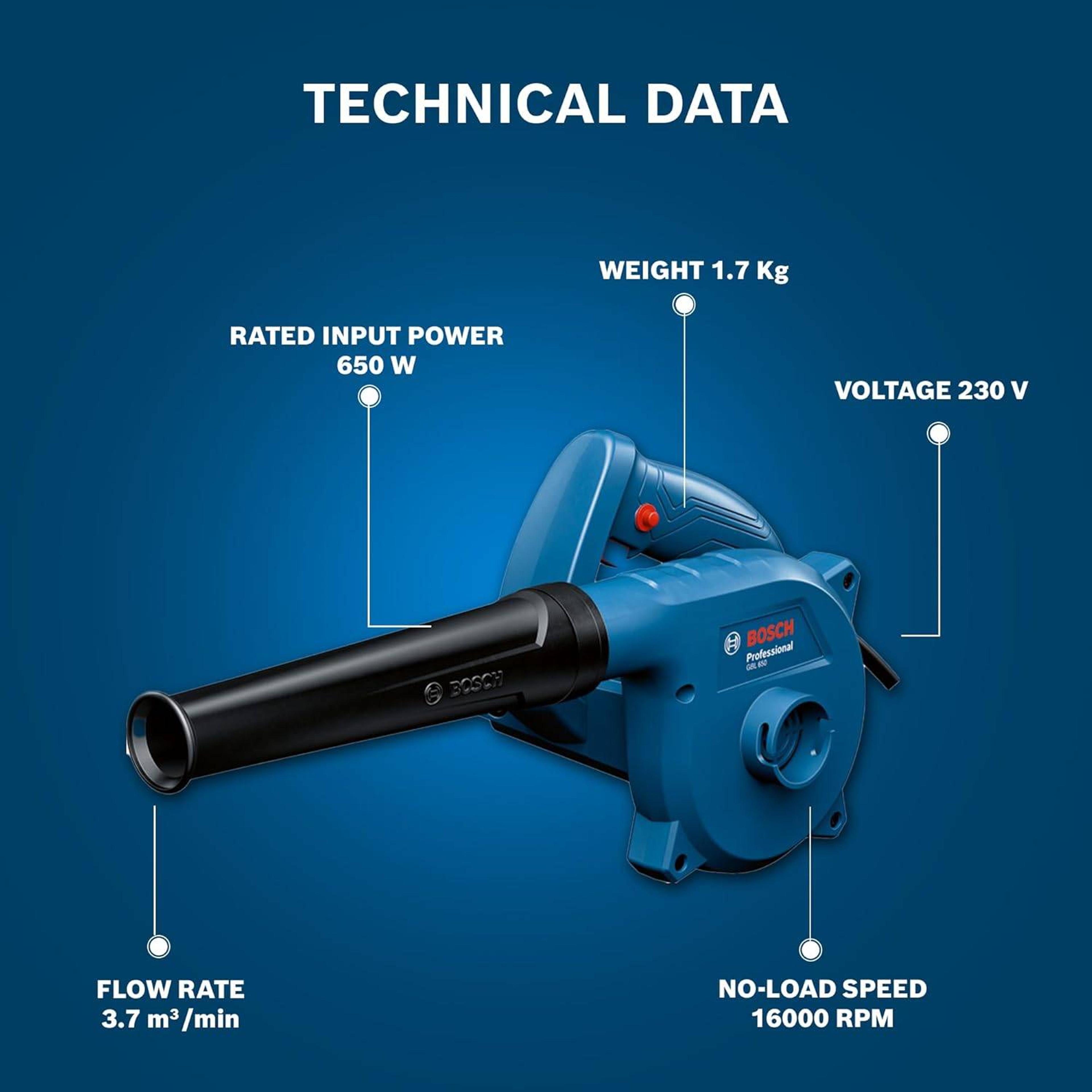 Bosch GBL 650 650W Air Blower - View 4
