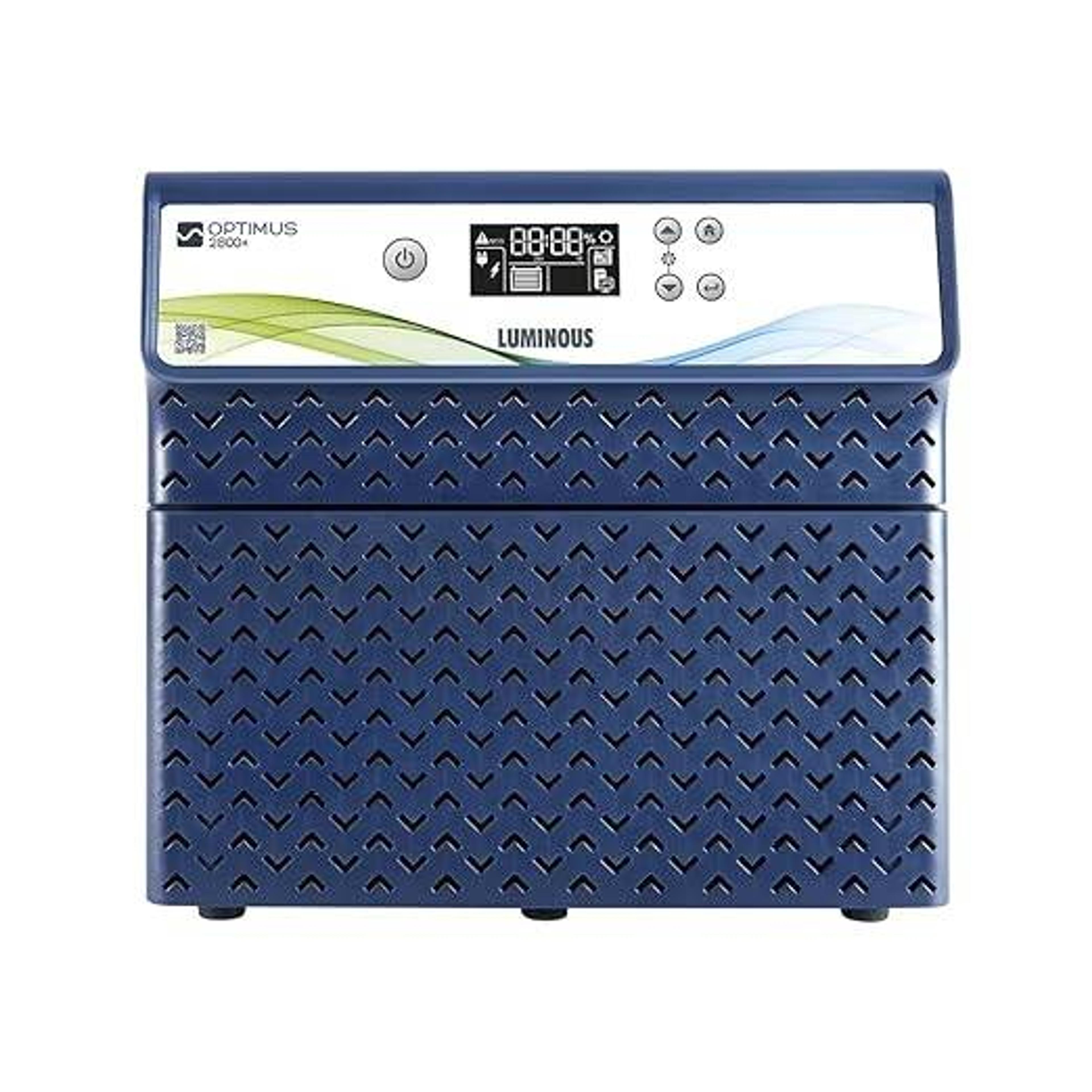 Luminous Optimus 2800+ Pure Sine Wave Inveter with Two RC18000ST Short Tubular Inverter Battery Combo - View 2