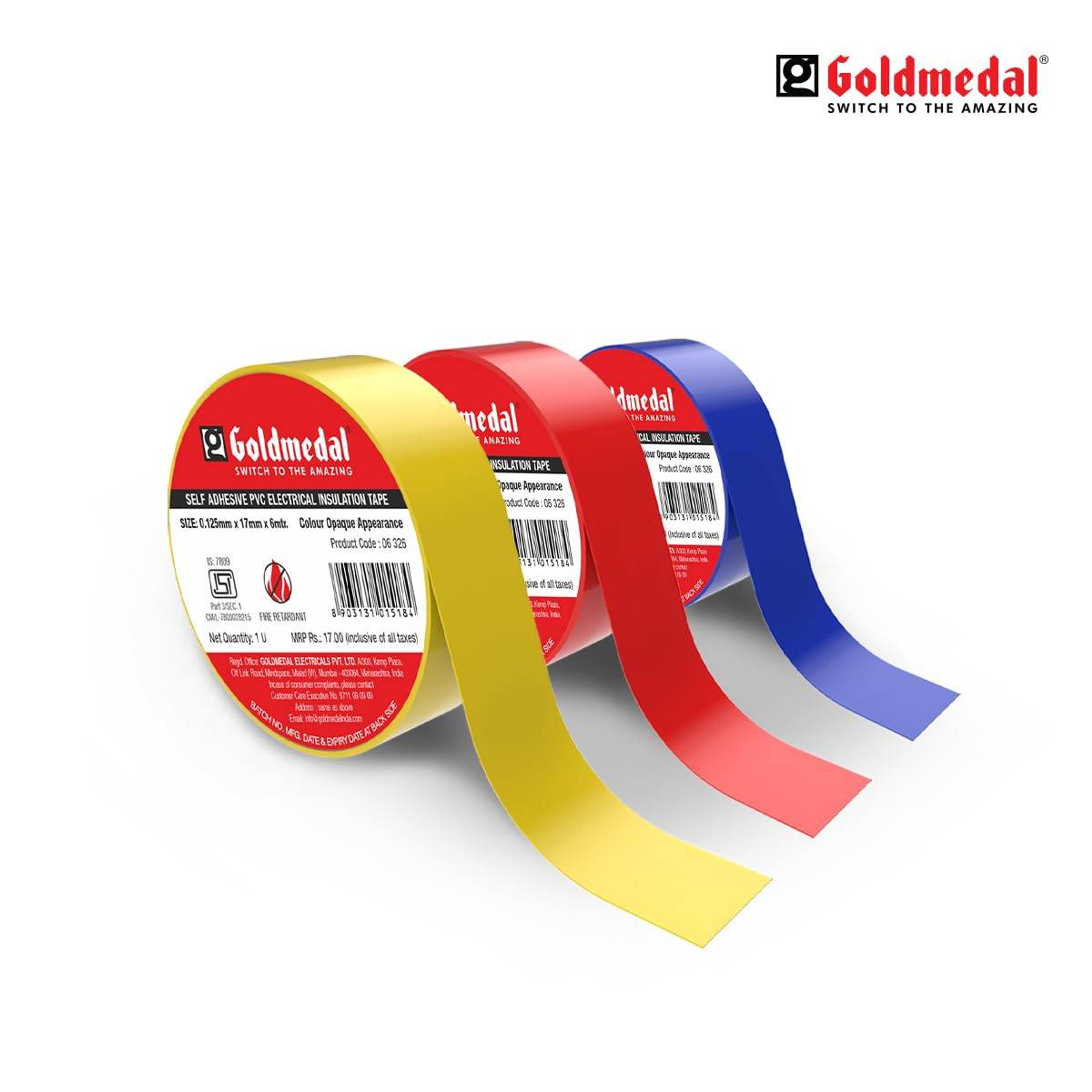 Goldmedal PVC Electrical Insulation Tape - View 2