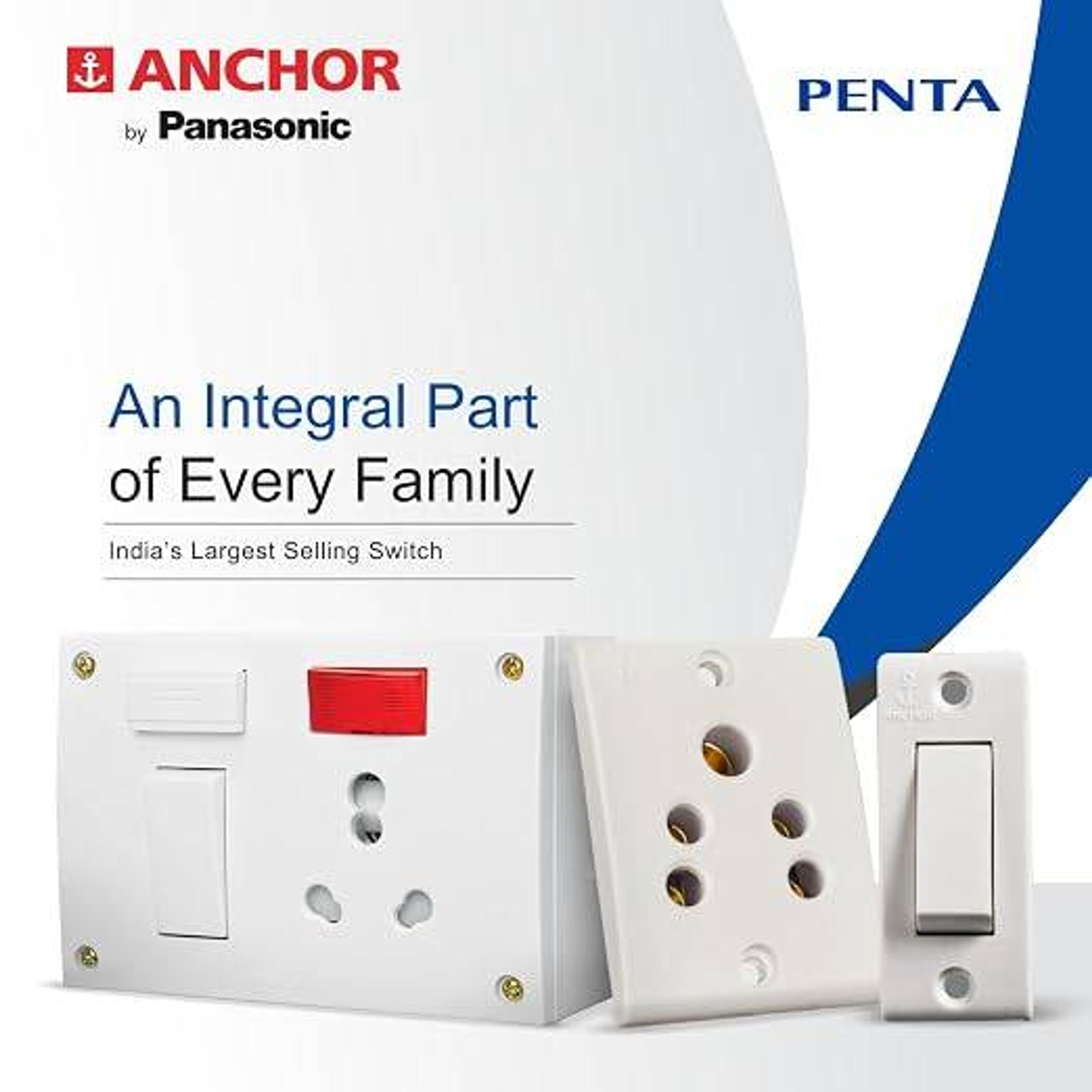 Anchor by Panasonic Anchor Roma Classic 20A 1M 1 Way Switch - View 2