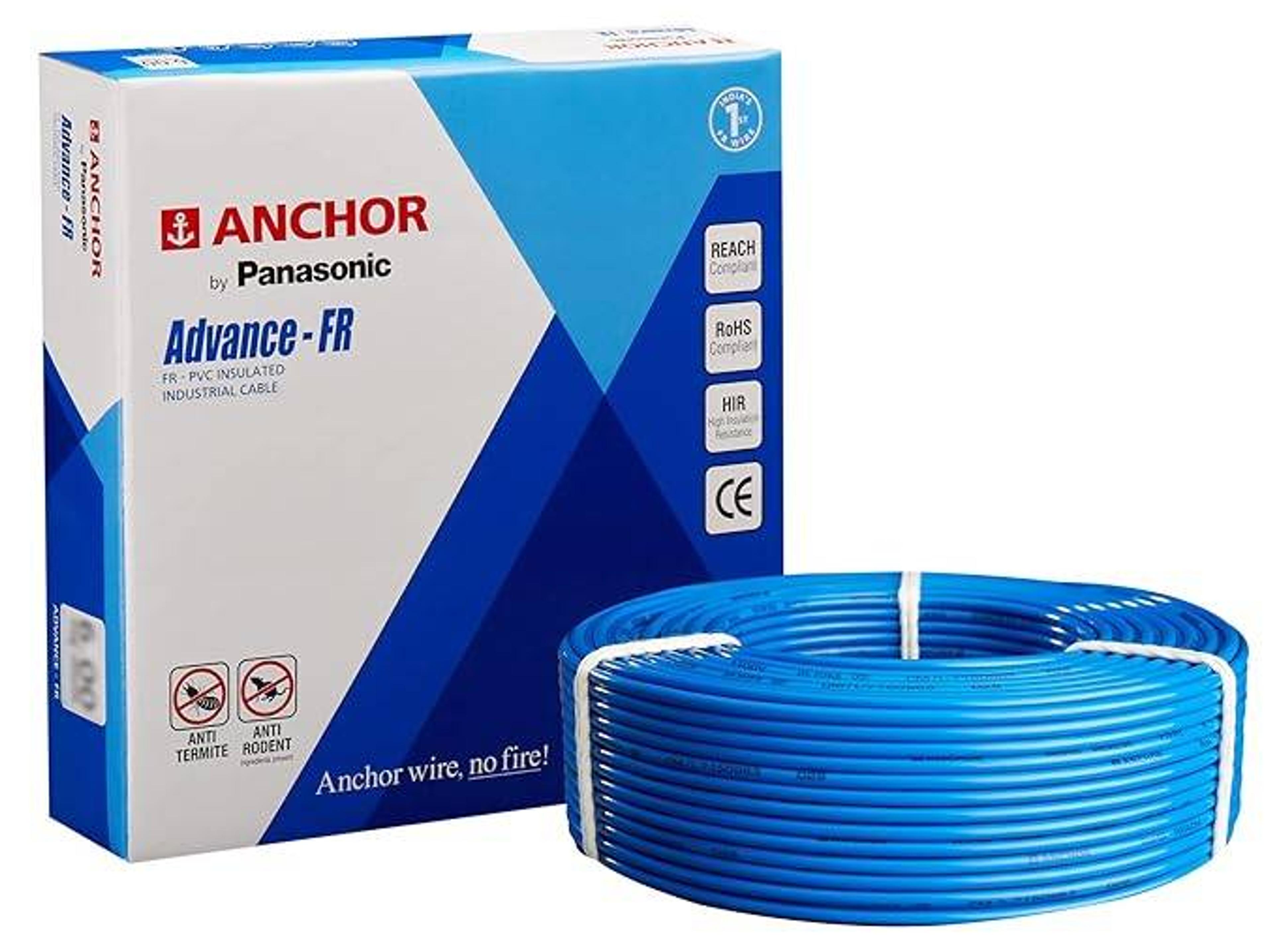 Anchor by Panasonic Advance FR Wire - Black | FR | PVC - View 6