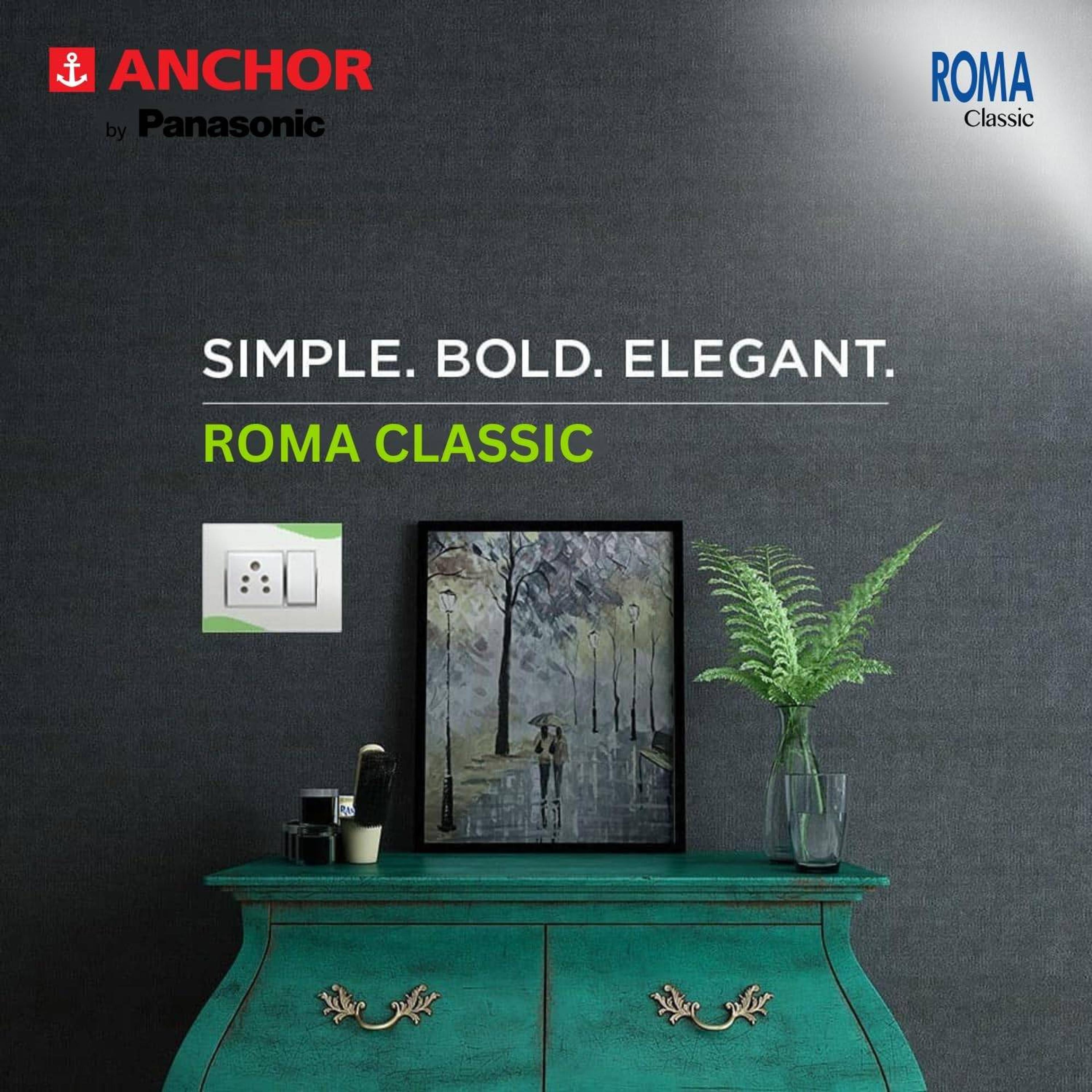 Anchor by Panasonic Anchor ROMA 6A 3 Pin ISI Certified Socket - View 3