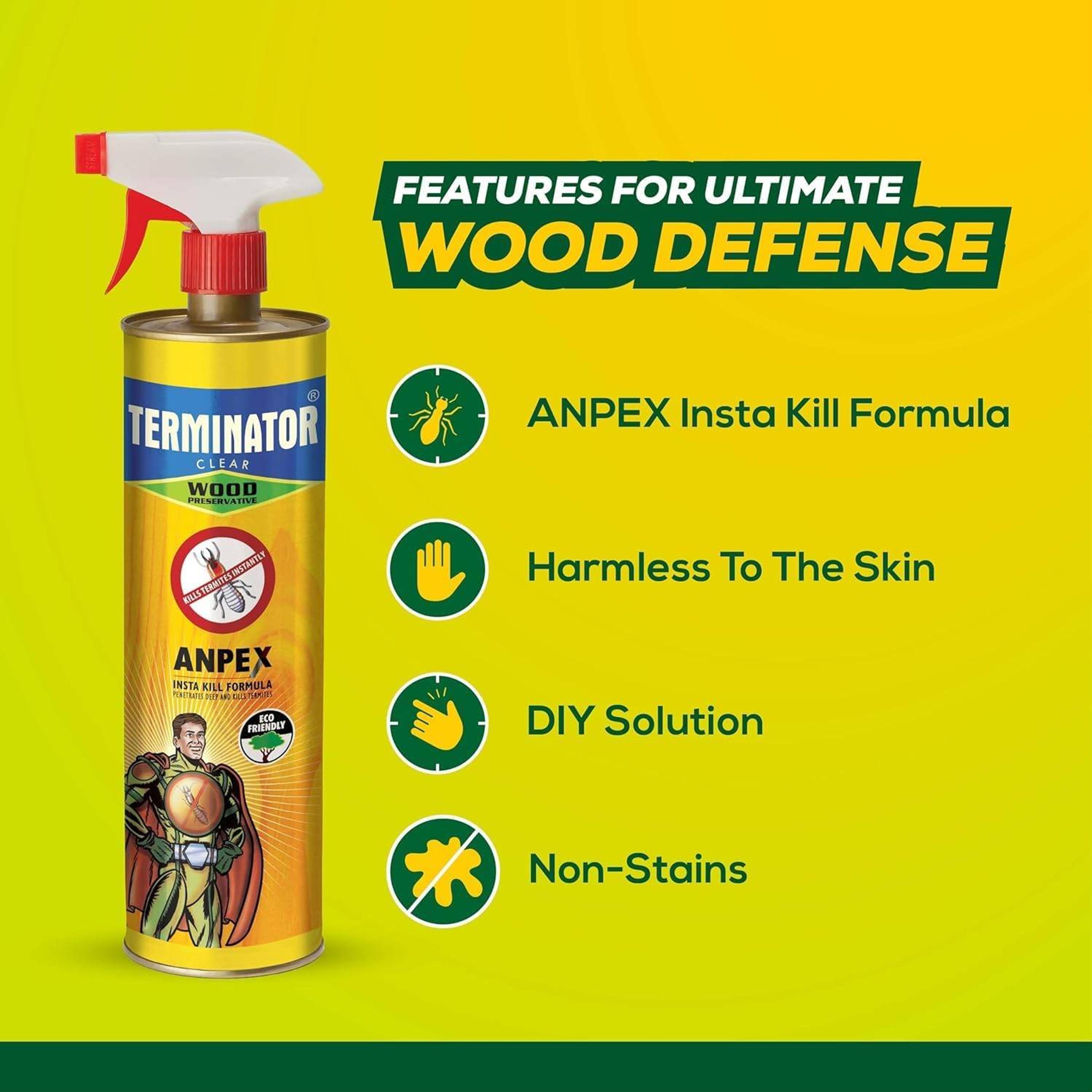 Terminator Pidilite Terminator Eco-Friendly Termite Killer Spray - View 5
