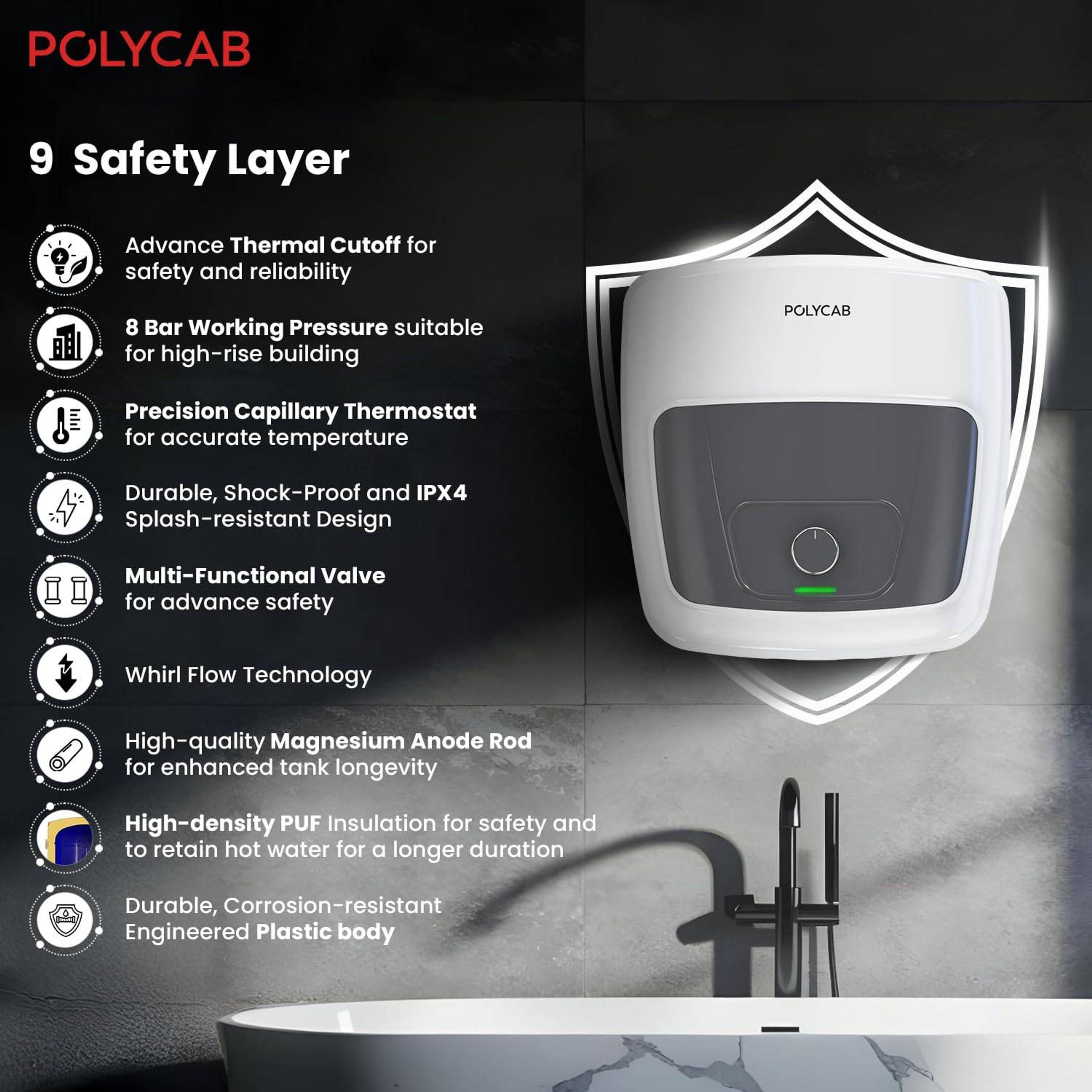 Polycab Superia DLX Geyser - View 3