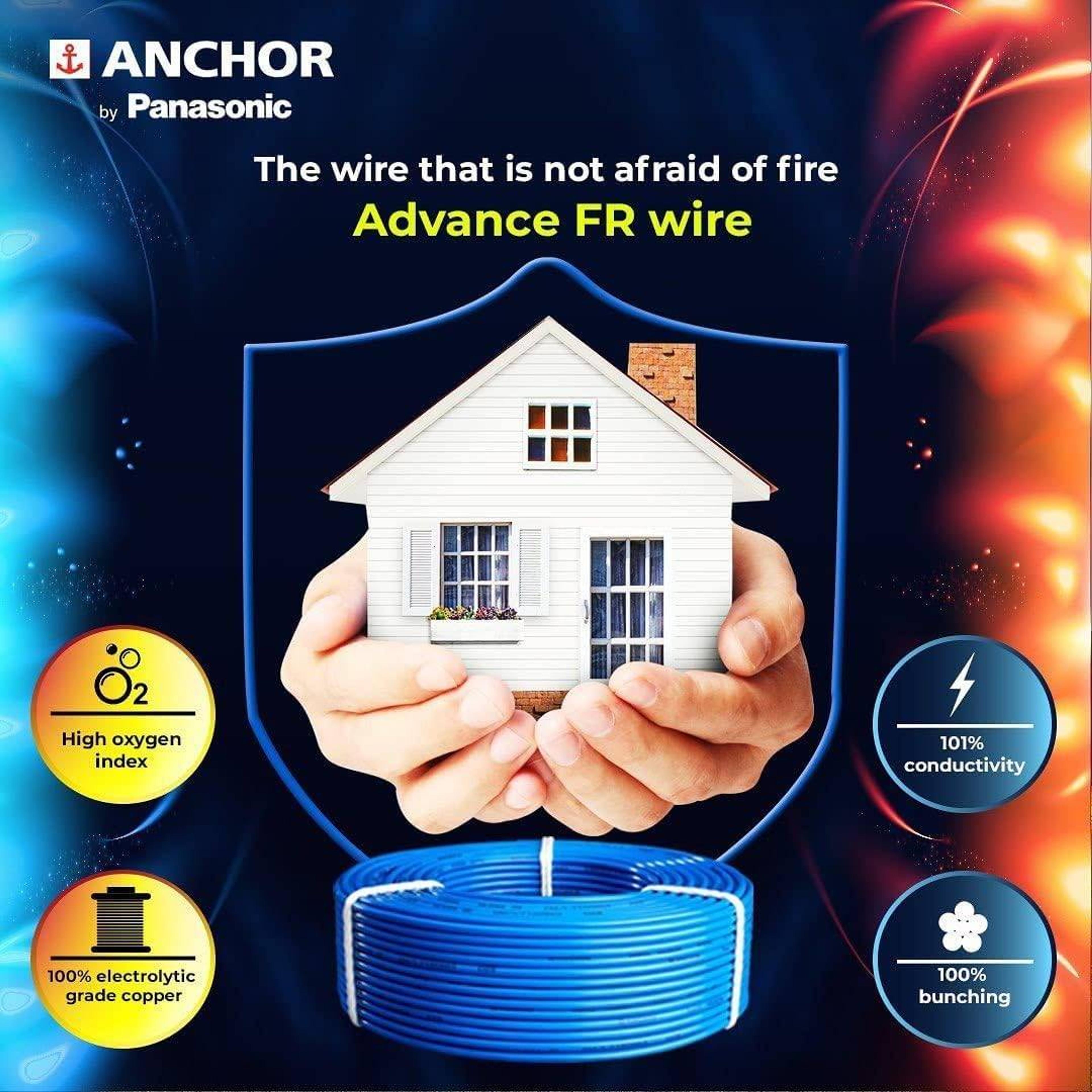 Anchor by Panasonic Advance FR Wire - Black | FR | PVC - View 118