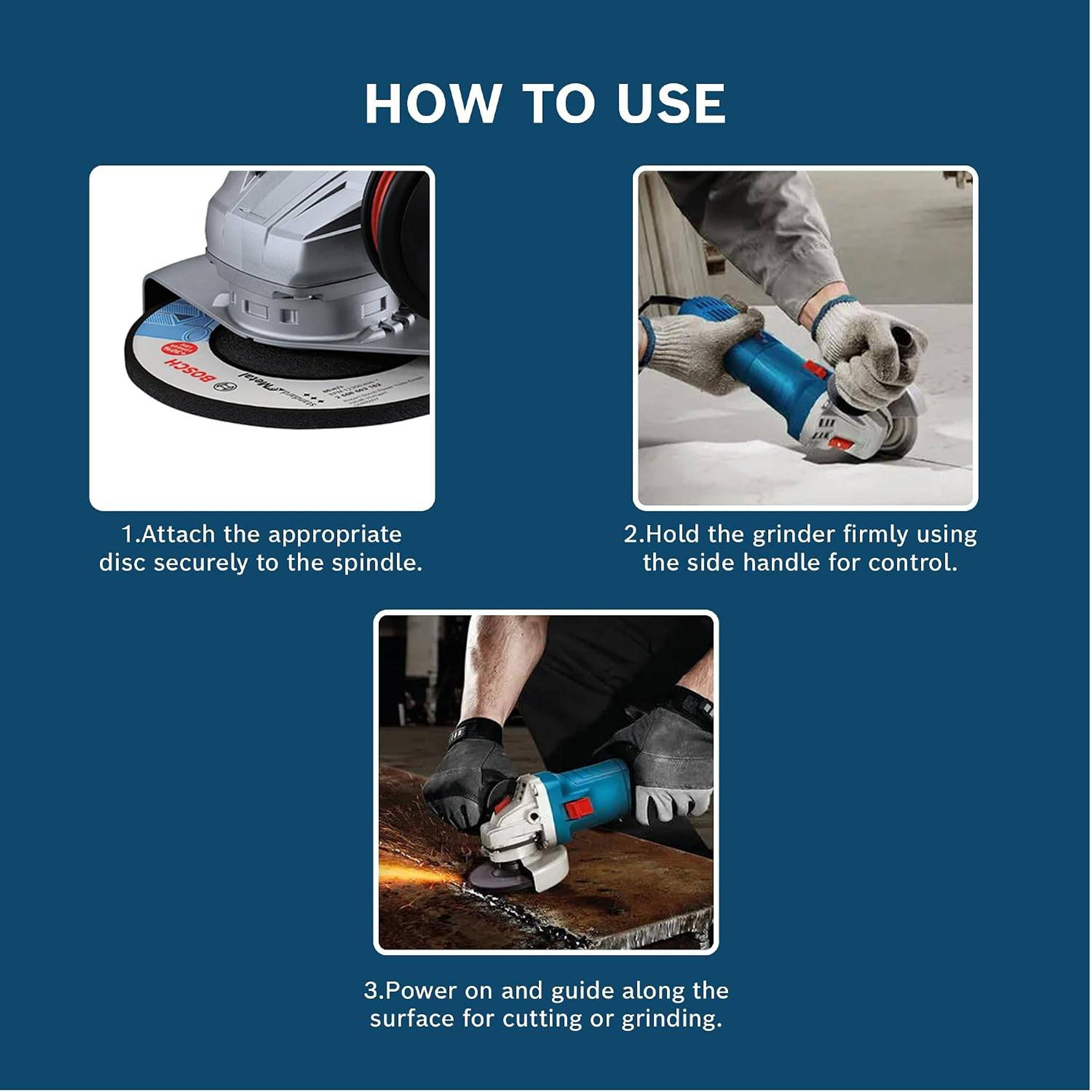 Bosch GWS 700-100 750 W 4 inch Angle Grinder - View 4