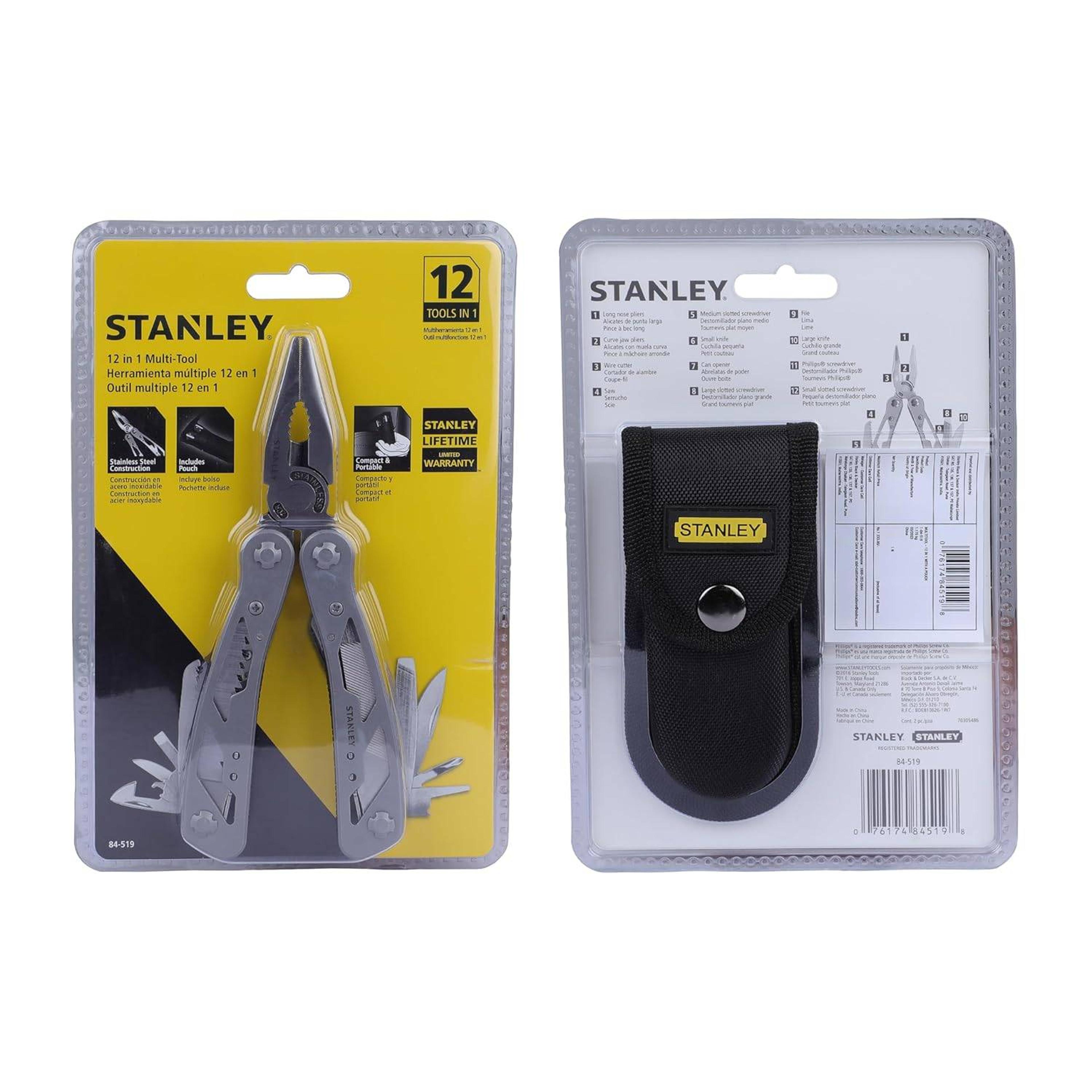 Stanley Tools Stanley 12-in-1 6 inch Multi-Tool Plier 1-84-519 - View 4