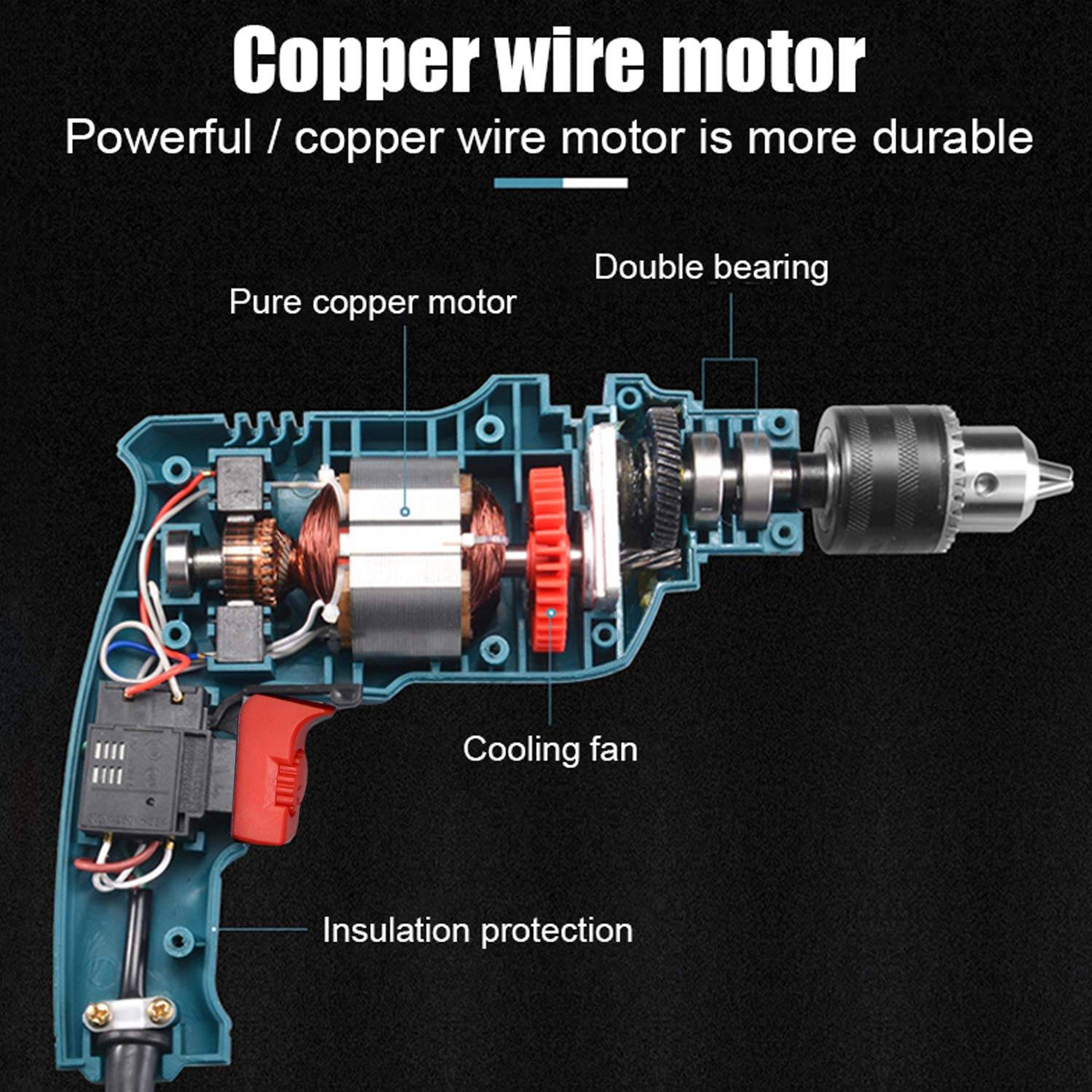 Izom 500W 13mm Impact Drill - View 3