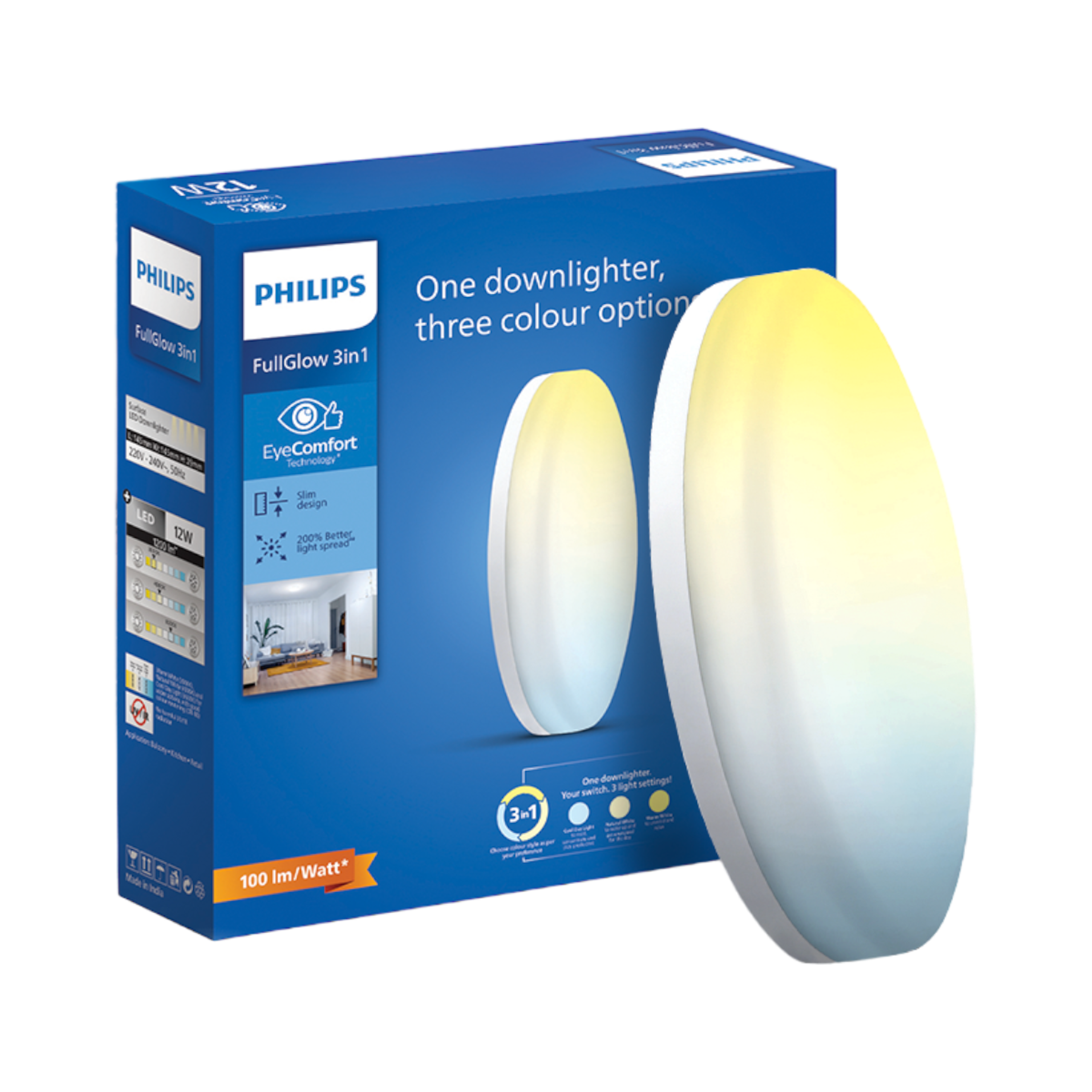 Philips Full Glow 3-in-1 LED Surface Light