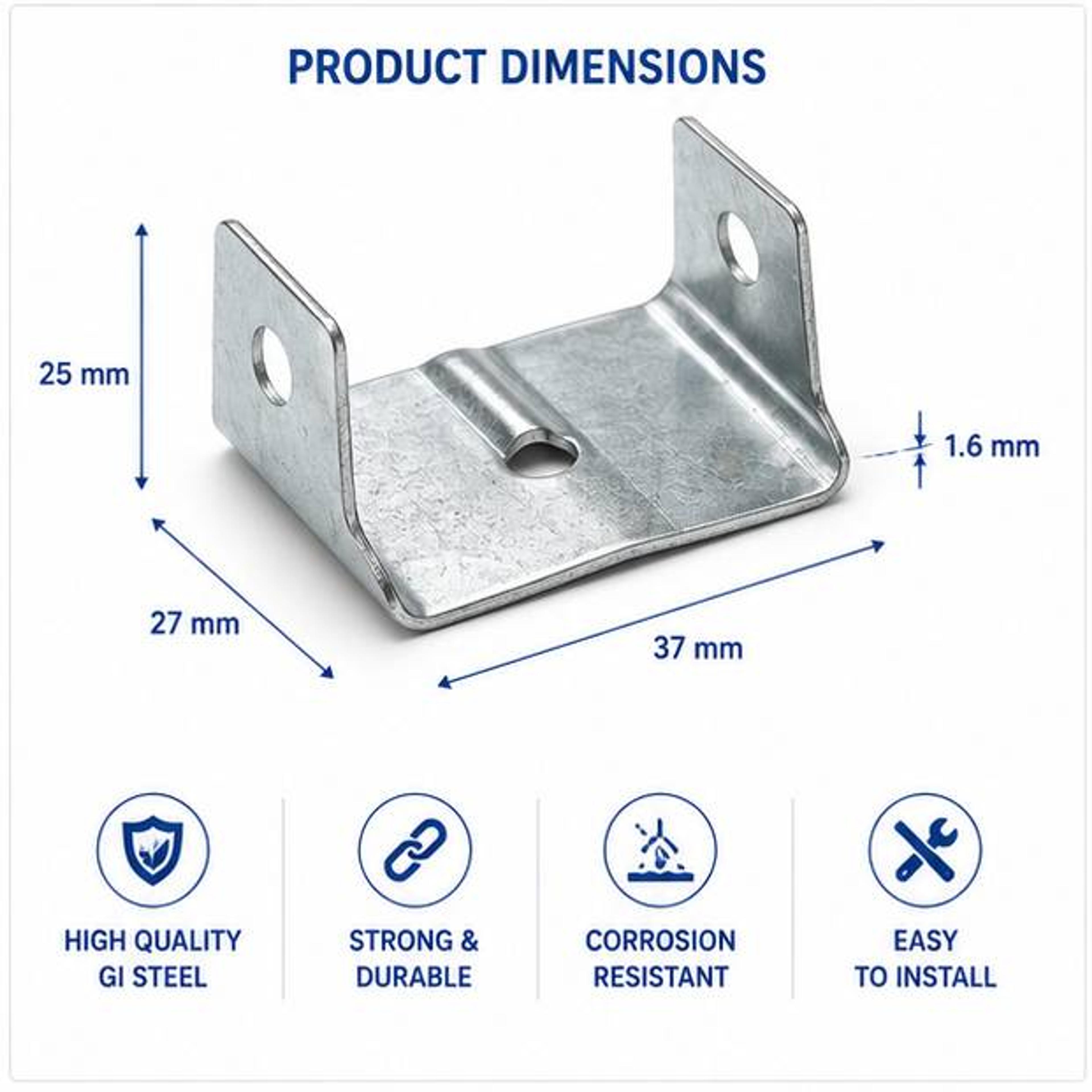 Gyproc GI-SOFFIT CLEAT - View 2