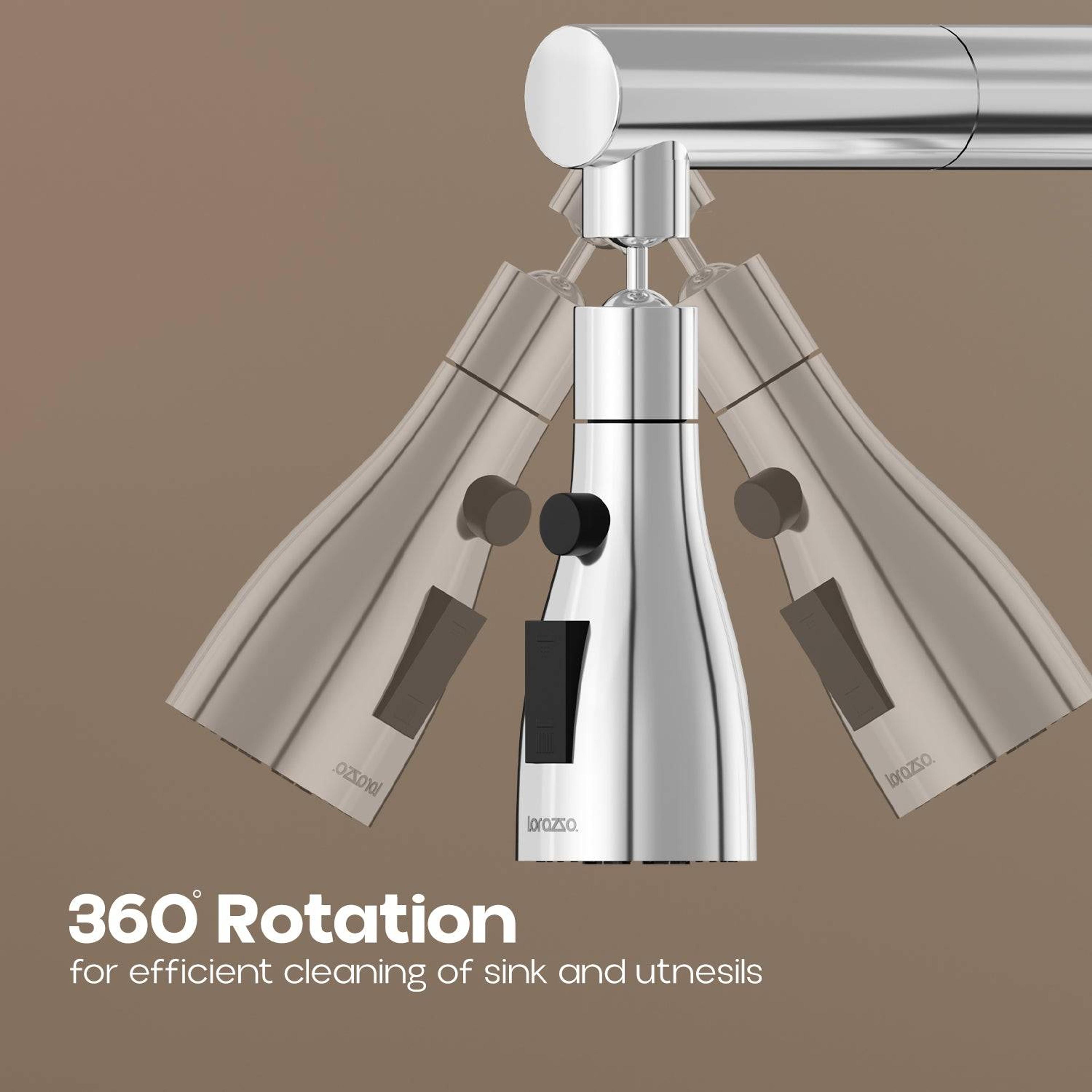 Lorazzo Tap Extension For Kitchen Sink - View 3