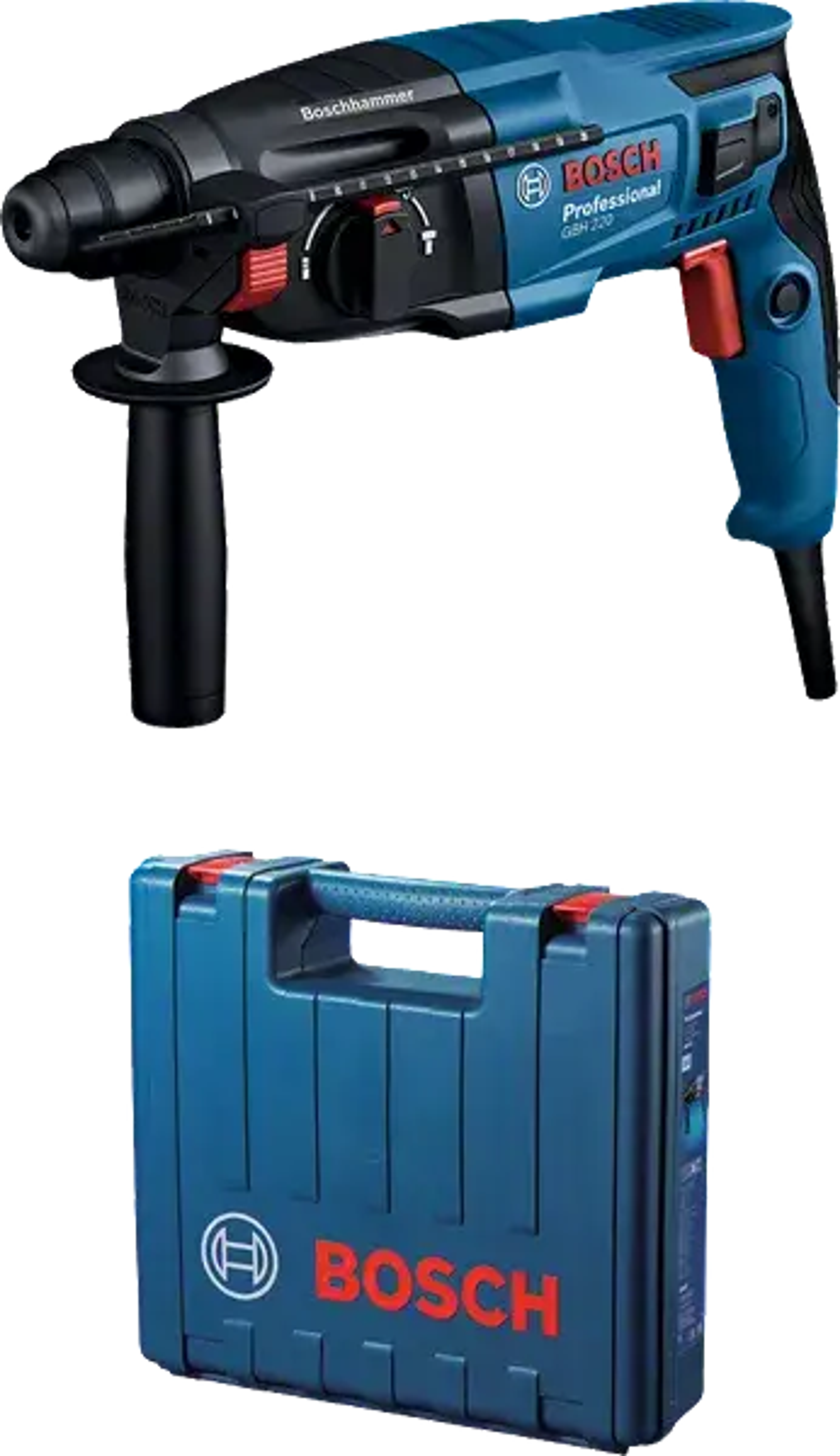 Bosch GBH-220 720W 22mm Rotary Hammer - View 2
