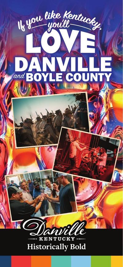 Danville - Boyle County, Kentucky visitor guide cover
