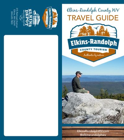 Elkins Depot Welcome Center visitor guide cover