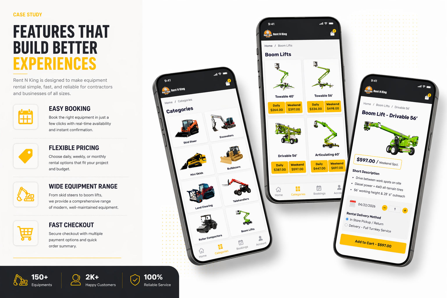 Mobile UI Showcase