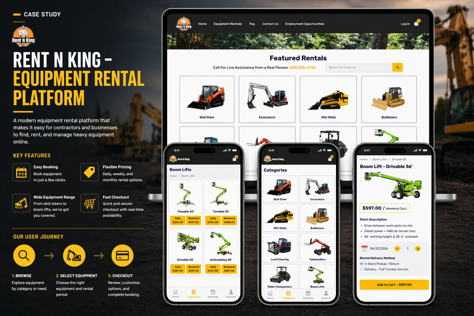 Mobile UI Showcase