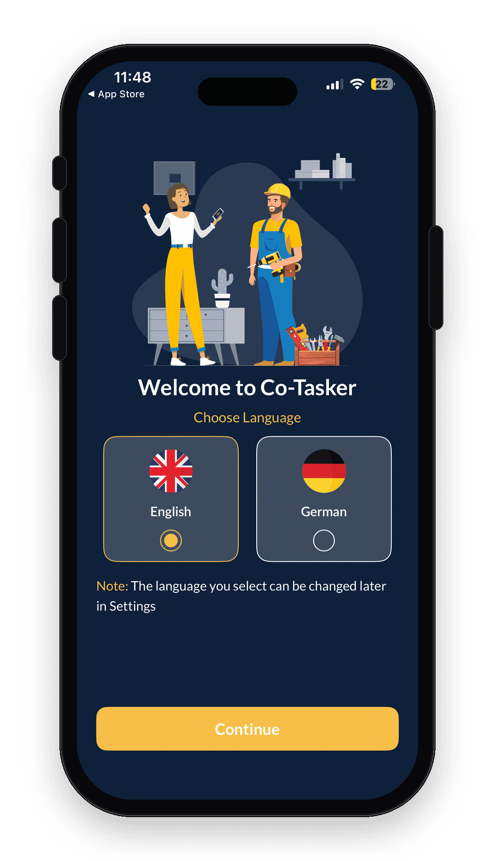 Co-Tasker – Local Services Marketplace Platform — app screen 2