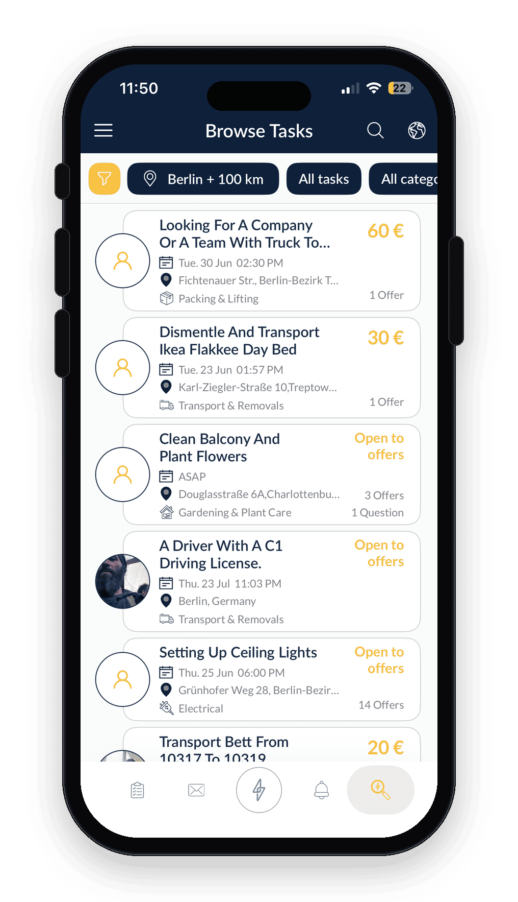 Co-Tasker – Local Services Marketplace Platform — app screen 5