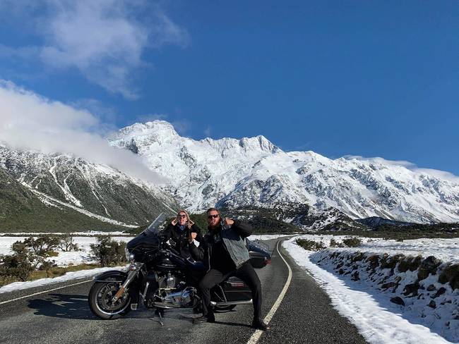 Mase and Pat Salter LOVED New Zealand