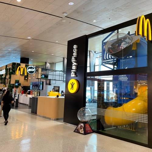 McDonald's Auckland Airport, NZ