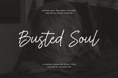 Busted Soul Signature Font