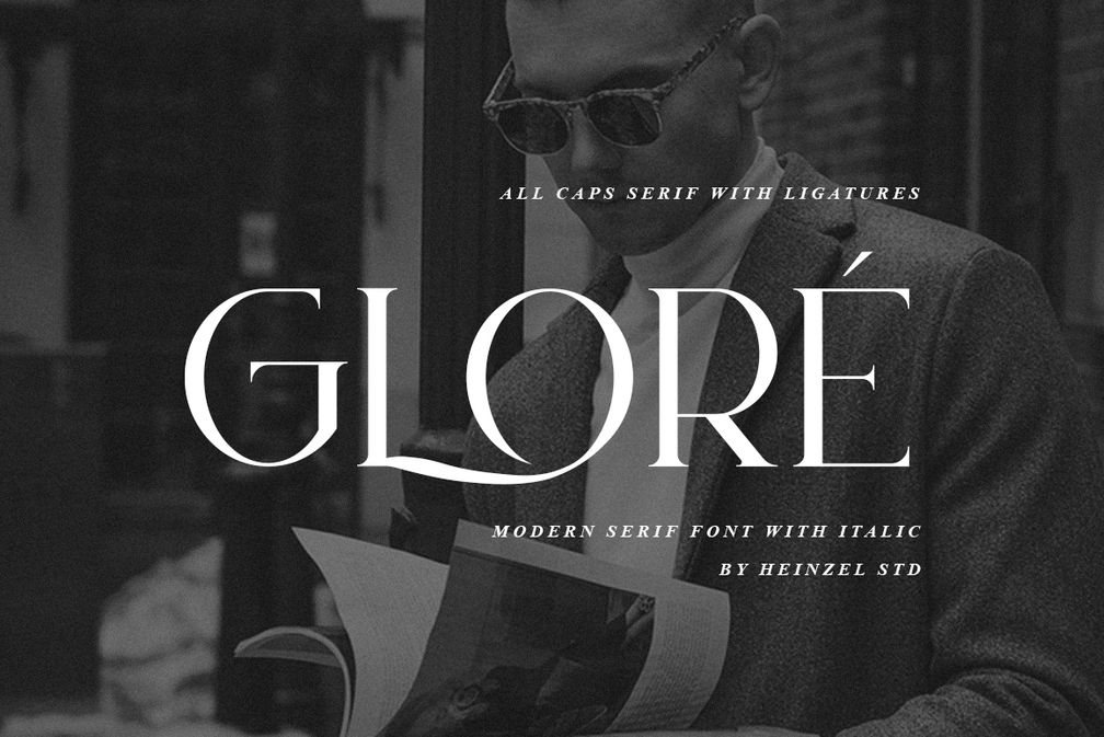 Glore Modern Serif Font