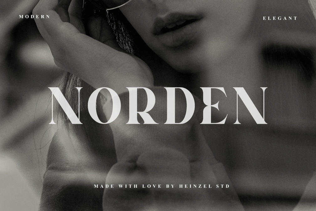 Norden All Caps Serif Font