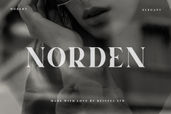 Norden All Caps Serif Font