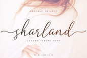 Sharland Luxury Calligraphy Script