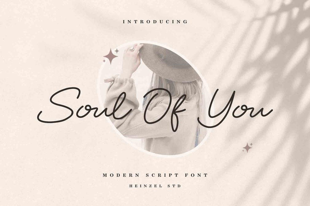 Soul Of You Modern Script Font