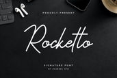 Rocketto Signature Font