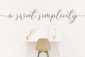 Sharland Luxury Calligraphy Script