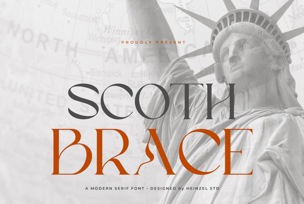 Scoth Brace Modern Serif Font