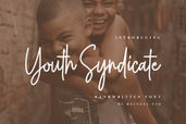 Youth Syndicate Handwritten Font