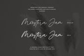 Monstera Jam - Signature Font, Handwritten Font, Cursive Font, Canva Fonts, Font For Cricut, Procreate Fonts, Wedding Font, Digital Fonts