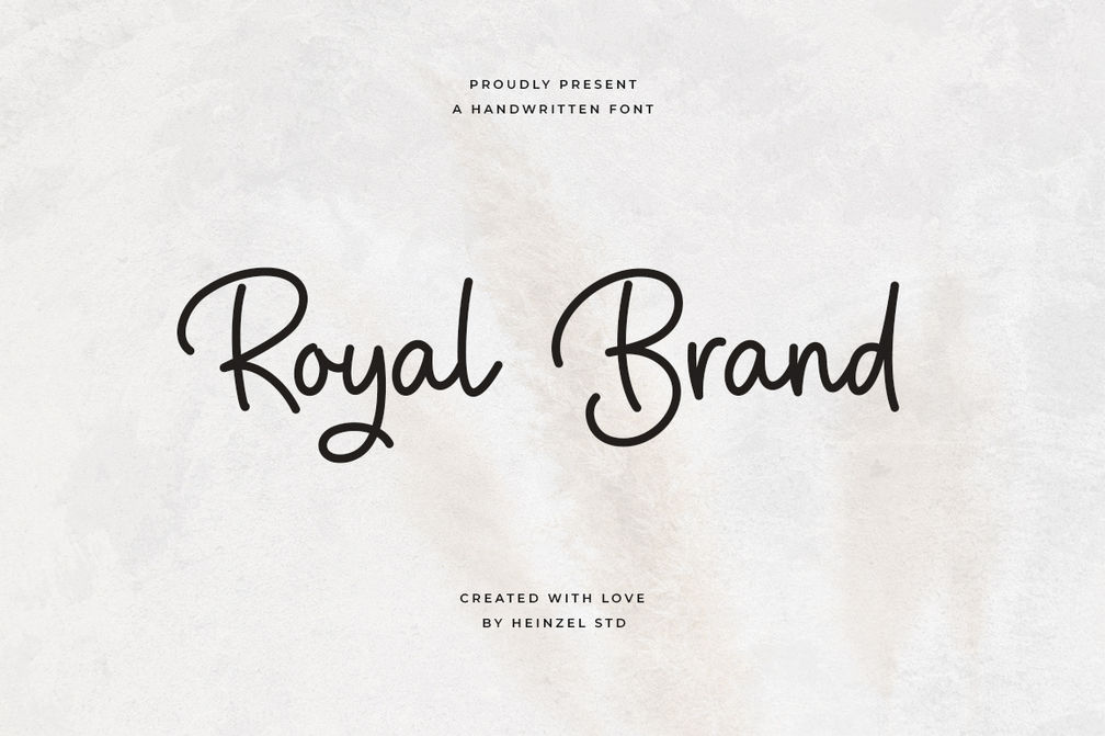 Royal Brand Handwritten Font