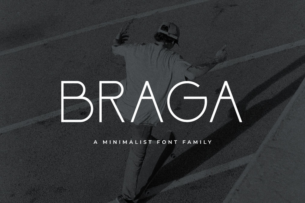 Braga Modern Sans Serif Font